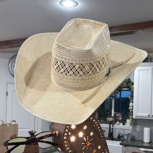 American Straw Cowboy Hat.
